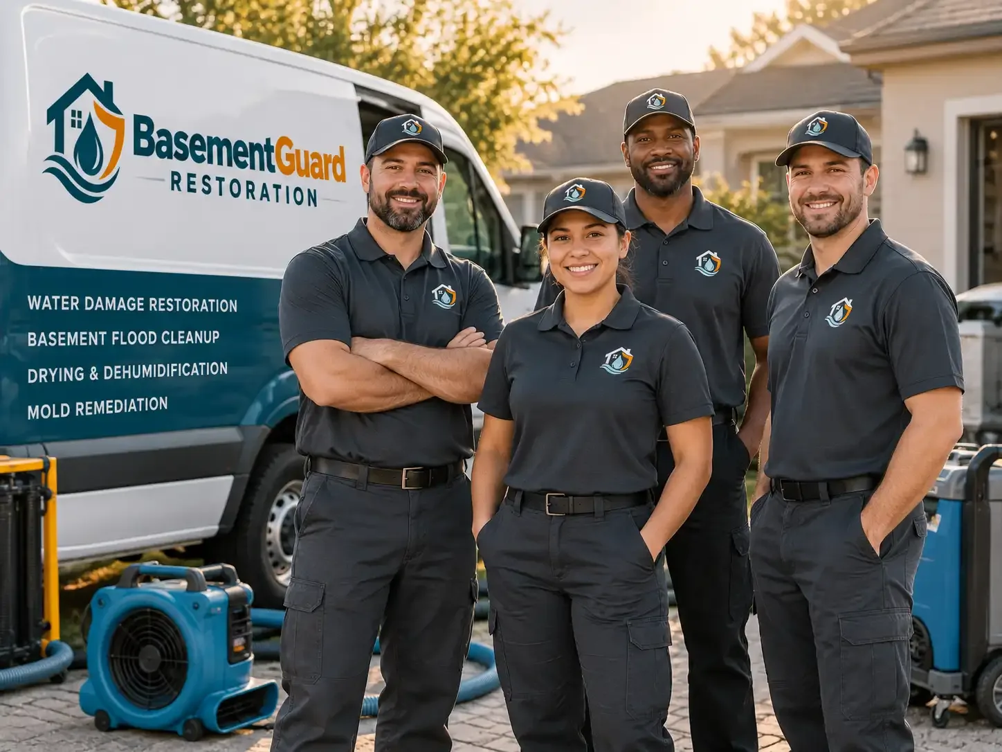 Basement Water Damage Restoration company in Crawford, OK